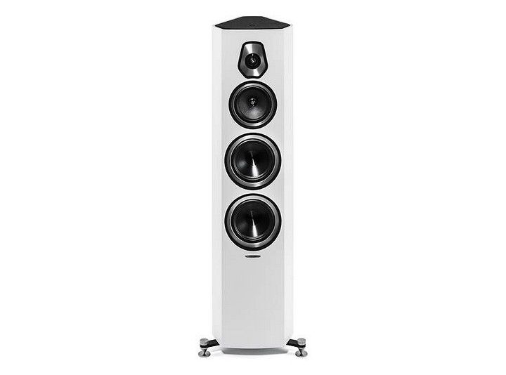 Sonus Faber - SONETTO V - White Matte - Kolumny głośnikowe podłogowe - Salon Poznań
