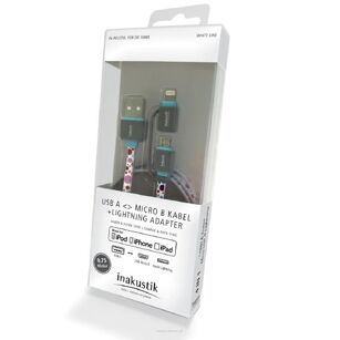 Inakustik - 4 IN 1 LIGHTNING ADAPTER (1.0m) - 4 w 1 Adapter Lightning - Salon Poznań
