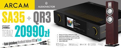ARCAM  SA 35 + QR 3 Promocja!