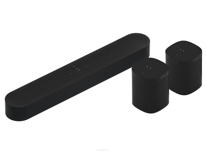 Sonos - BEAM (Gen.2) + 2x ONE SL - Black - Zestaw - Salon Poznań