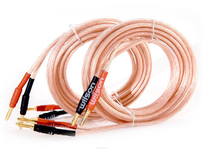 Wilson - SPK CABLE 4.0MM (2x3m) - Przewód głośnikowy 2x4mm (3m) - wtyki bananowe - Salon Poznań