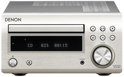 Denon - RCD-M41 - Premium Silver - Amplituner stereofoniczny z CD - Salon Poznań