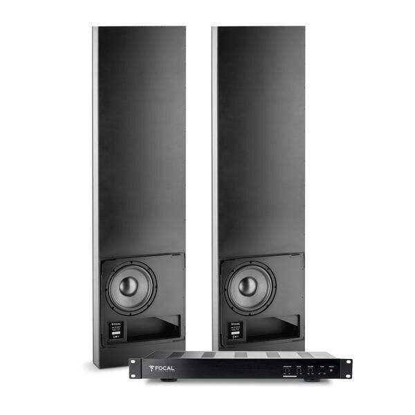 2 x 100 IWSUB8 + AMPLIFIER 