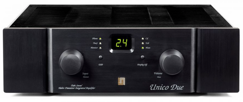Unison Research Unico Due czarny - OUTLET