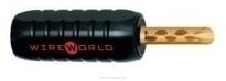 WireWorld GOLD BANANA Set Screw 10ga - 2