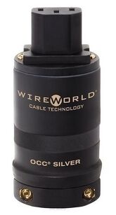 WireWorld IEC Plug OCC Silver-Cald Copper 15A