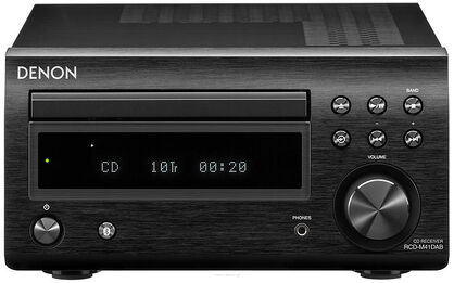 Denon - RCD-M41 DAB+ Black - Amplituner stereofoniczny z CD - Salon Poznań