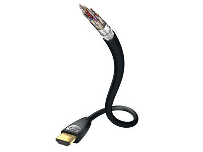 Inakustik - STAR HDMI (0.75m) - HDMI HS + Ethernet (0.75m) 