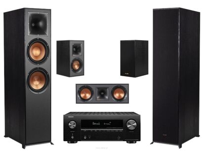 Onkyo TX-NR696 + Klipsch R-820F R-41M R-52C - Zestaw kina dodmowego 5.0 - Salon Poznań