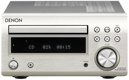 Denon - RCD-M41 DAB+ Premium Silver - Amplituner stereofoniczny z CD - Salon Poznań